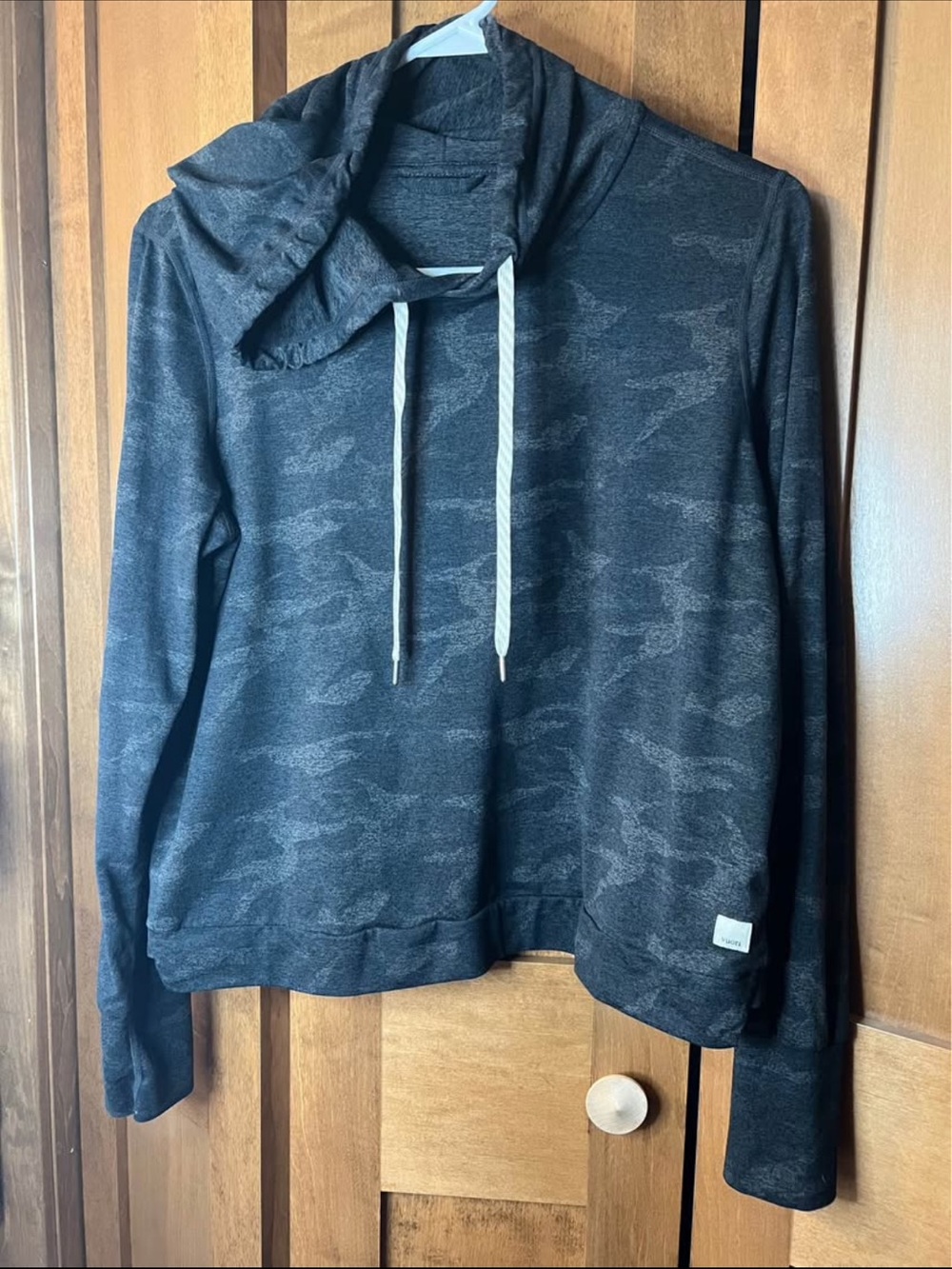 Vuori Charcoal Heather Pullover Hoodie